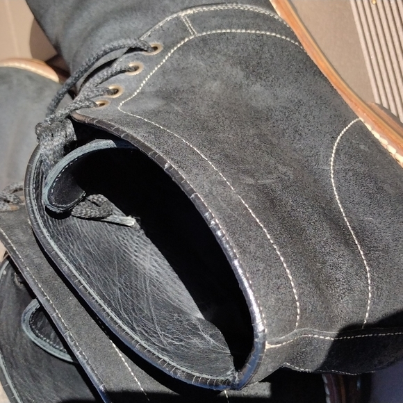 Gordon Rush black suede made in Italy boots - Picture 8 of 8